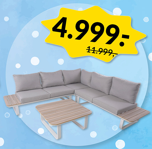 GILLELEJE SOFASÆT - JANUARUDSALG